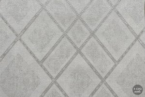 MallDeco TAPETA WINYLOWA FLAVIO SREBRNA 2