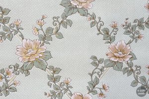 MallDeco CLEMATIS ZIELONA TAPETA WINYLOWA 2