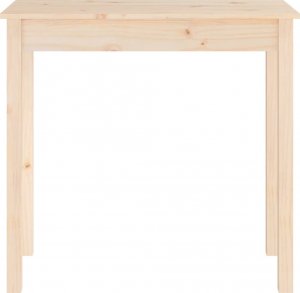 vidaXL Stolik konsolowy, 80x40x75 cm, lite drewno sosnowe 5