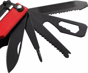 UNIWERSALNY MULTITOOL Survivalowy Zestaw Narzędzi 17w1 AG777 3