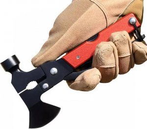 UNIWERSALNY MULTITOOL Survivalowy Zestaw Narzędzi 17w1 AG777 6