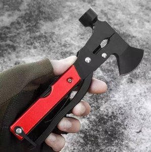 UNIWERSALNY MULTITOOL Survivalowy Zestaw Narzędzi 17w1 AG777 7