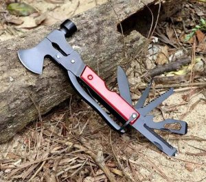 UNIWERSALNY MULTITOOL Survivalowy Zestaw Narzędzi 17w1 AG777 8