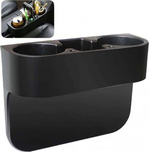 4kom.pl Organizer samochodowy CupHolder na napoje uchwyt na kubek wodę akcesoria Czarny 8