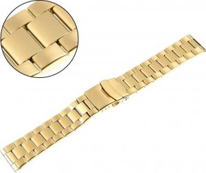 Pacific Stalowa bransoleta do zegarka 24 mm Pacific M72-24-G 2