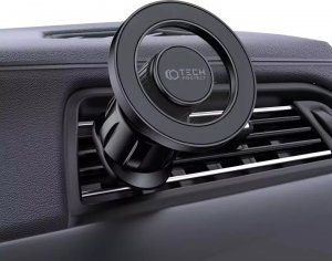 4kom.pl Uchwyt samochodowy N51 magnetyczny MagSafe do kratki Car Mount Black 8