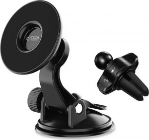 4kom.pl Uchwyt samochodowy N50 magnetyczny MagSafe na deskę / do kratki Black 2