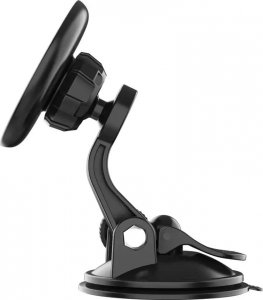 4kom.pl Uchwyt samochodowy N50 magnetyczny MagSafe na deskę / do kratki Black 4