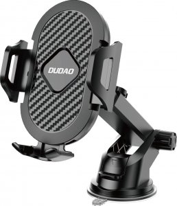 Dudao Dudao teleskopowy grawitacyjny uchwyt samochodowy na szybę deskę rozdzielczą czarny (new F2S black) 2