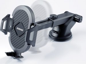 Dudao Dudao teleskopowy grawitacyjny uchwyt samochodowy na szybę deskę rozdzielczą czarny (new F2S black) 8