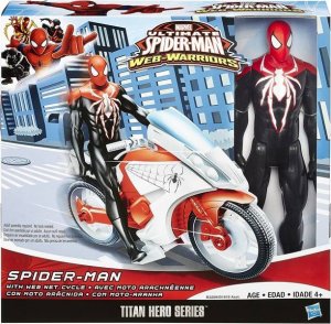 Figurka Hasbro HASBRO SPIDERMAN 30cm +MOTOR B3209 WEB NET CYCLE 2