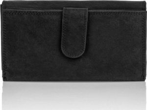 Paolo Peruzzi Zestaw damski skórzany PAOLO PERUZZI ZZ-06 czarny plecak i portfel 9