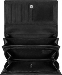 Paolo Peruzzi Zestaw damski skórzany PAOLO PERUZZI ZZ-06 czarny plecak i portfel 10