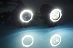 Lampa przednia Top-Light SE-LH1 komplet 2 latarek z akumulatorem Uniwersalny 16