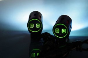 Lampa przednia Top-Light SE-LH1 komplet 2 latarek z akumulatorem Uniwersalny 2