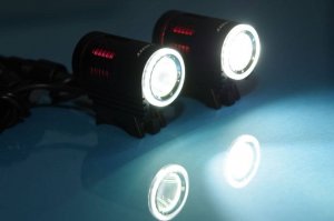 Lampa przednia Top-Light SE-LH1 komplet 2 latarek z akumulatorem Uniwersalny 9