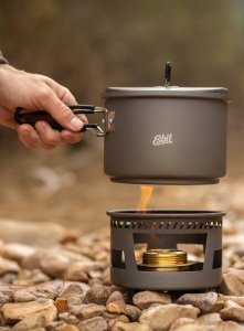 Esbit Zestaw turystyczny Esbit Solid Fuel Cookset 1500 Uniwersalny 8