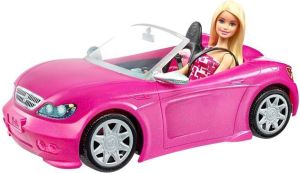 Lalka Barbie Barbie Mattel Barbie Doll & Glam Convertible 1