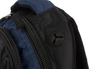 MORO-CZARNY Solidny 3KOMOROWY plecak miejski SPORTOWY duży M83 NoSize 3