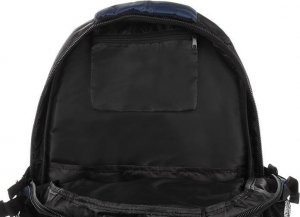 MORO-CZARNY Solidny 3KOMOROWY plecak miejski SPORTOWY duży M83 NoSize 4