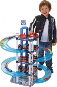 Klein Garaż Hot Wheels 5 Poziomowy parking dla resoraków + Auto Hot Wheels '69 Corvette 7