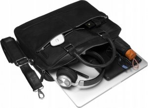 Torba Pierre Cardin Męska torba skórzana na dokumenty i laptopa NoSize 3