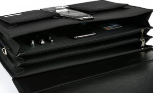 Torba Beltimore Beltimore luksusowa męska aktówka teczka torba duża na laptopa I37 NoSize 5