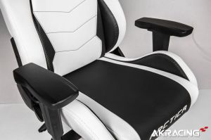 Fotel AKRacing Arctica Czarno-biały (AK-ARCTICA-WT) 14