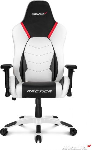 Fotel AKRacing Arctica Czarno-biały (AK-ARCTICA-WT) 2