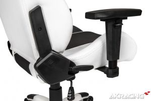 Fotel AKRacing Arctica Czarno-biały (AK-ARCTICA-WT) 4