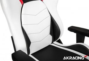 Fotel AKRacing Arctica Czarno-biały (AK-ARCTICA-WT) 5