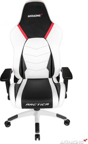 Fotel AKRacing Arctica Czarno-biały (AK-ARCTICA-WT) 8