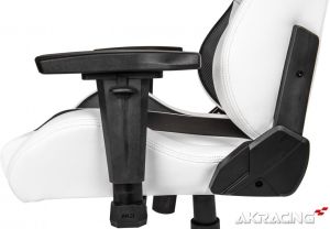 Fotel AKRacing Arctica Czarno-biały (AK-ARCTICA-WT) 9