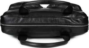 Torba Beltimore Beltimore torba męska skórzana Duża czarna laptop J15 NoSize 7