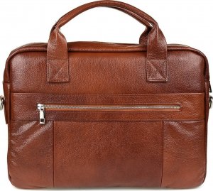 Torba Beltimore Beltimore torba męska skórzana Duża brązowa laptop J15 NoSize 3