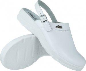 Befado Klapki sanitarne Befado Dr Orto 157M101 białe skórzane 44 2