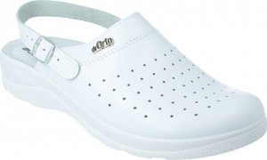 Befado Klapki sanitarne Befado Dr Orto 157M102 białe skórzane medyczne 43 2