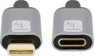 Kabel USB Techly USB-C - USB-C 1 m Czarny (ICOC MUSB322-CMF-010) 3