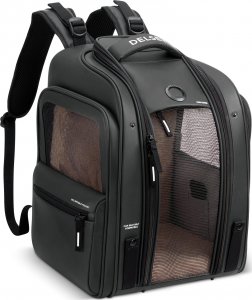 Delsey RASPAIL PLECAK DO TRANSPORTU ZWIERZĄT CZARNY RASPAIL PLECAK CZARNY 2