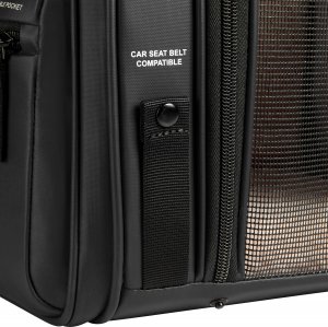 Delsey RASPAIL PLECAK DO TRANSPORTU ZWIERZĄT CZARNY RASPAIL PLECAK CZARNY 8