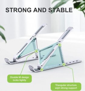 Techly Składana Podstawka pod Tablet lub Laptop (ICA-TBL 134TY) 11