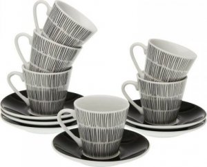 Versa Zestaw filiżanek do kawy Versa New Lines Porcelana (6 Części) 1