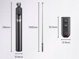 Telesin Statyw Selfie Stick + Pilot do GoPro HERO 11 10 9 8 i MAX / Telesin / TE-RCSS-003 10