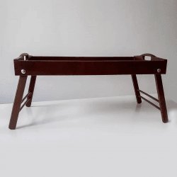 Koszulkowy Home sweet home - drewniana taca śniadaniowa z grawerem 3