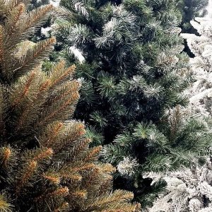 Springos Choinka sztuczna premium 220 cm sosna diamentowa drzewko bożonarodzeniowe UNIWERSALNY 9