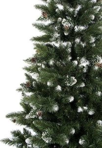 Springos Choinka sztuczna premium 220 cm sosna diamentowa drzewko bożonarodzeniowe UNIWERSALNY 10