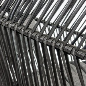 Mirpol HOLAND FOTEL OGRODOWY KOKON CZARNY 11