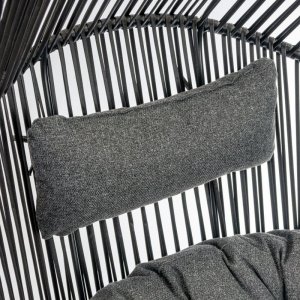 Mirpol HOLAND FOTEL OGRODOWY KOKON CZARNY 12