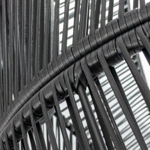 Mirpol HOLAND FOTEL OGRODOWY KOKON CZARNY 5