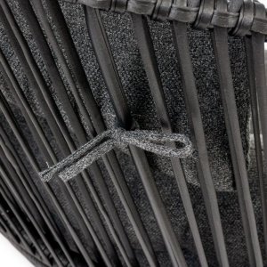 Mirpol HOLAND FOTEL OGRODOWY KOKON CZARNY 7